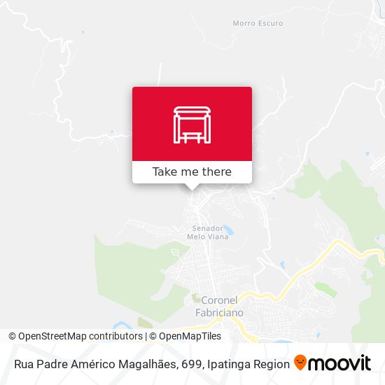 Mapa Rua Padre Américo Magalhães, 699