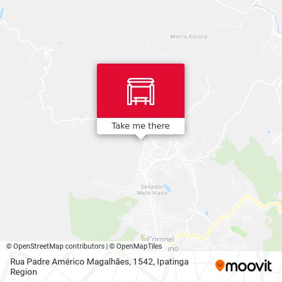 Rua Padre Américo Magalhães, 1542 map