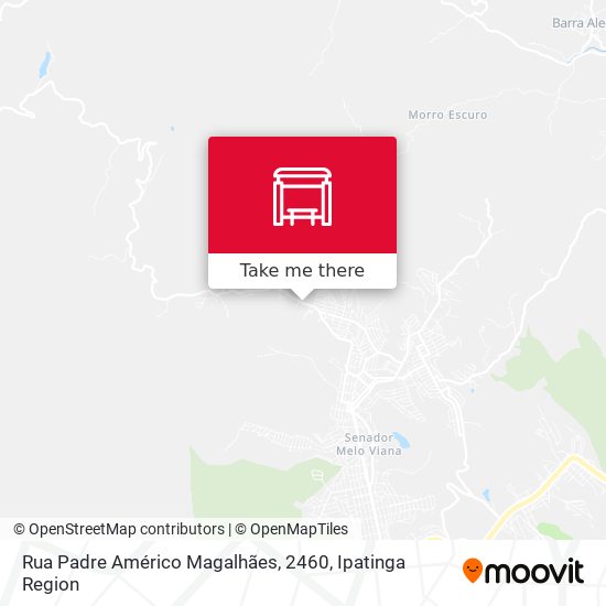 Mapa Rua Padre Américo Magalhães, 2460