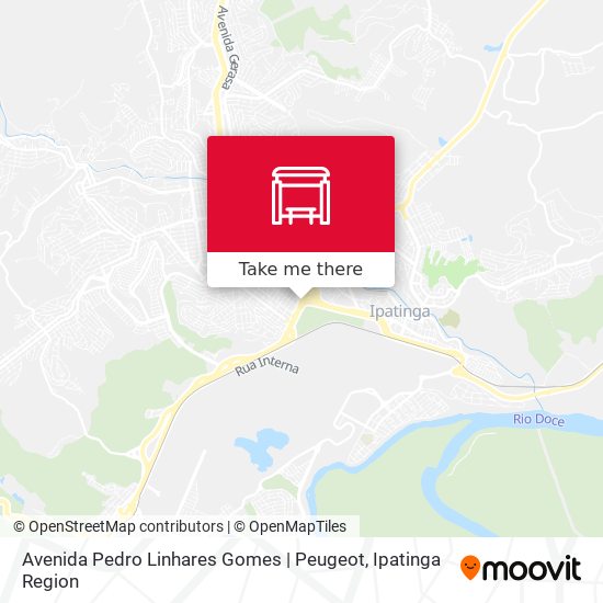 Avenida Pedro Linhares Gomes | Peugeot map