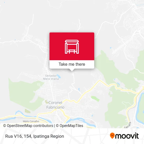Rua V16, 154 map