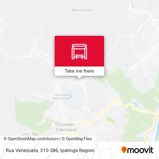 Rua Venezuela, 310-386 map
