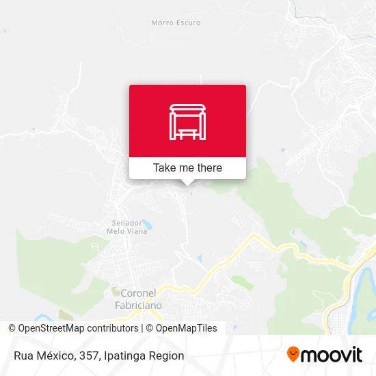 Rua México, 357 map