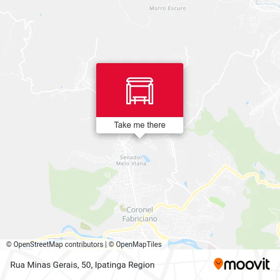 Rua Minas Gerais, 50 map