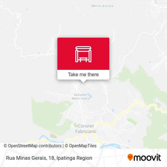 Rua Minas Gerais, 18 map