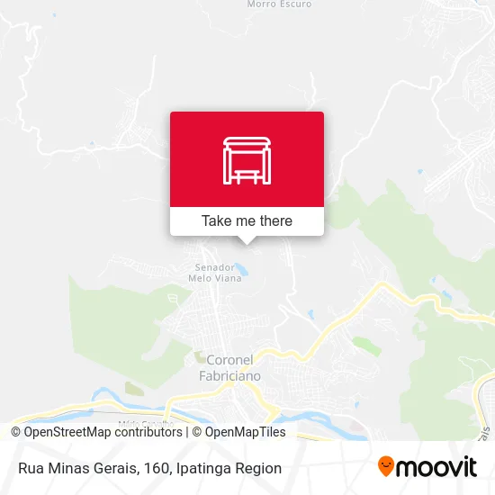 Rua Minas Gerais, 160 map