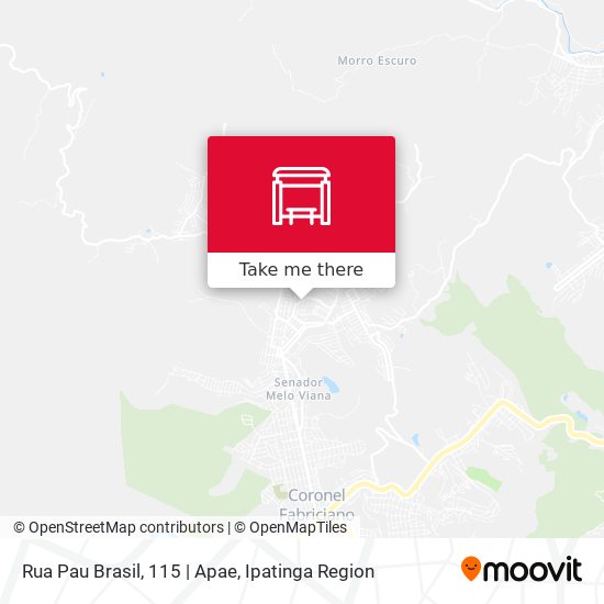 Rua Pau Brasil, 115 | Apae map