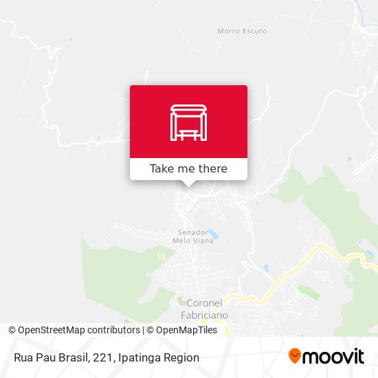 Mapa Rua Pau Brasil, 221