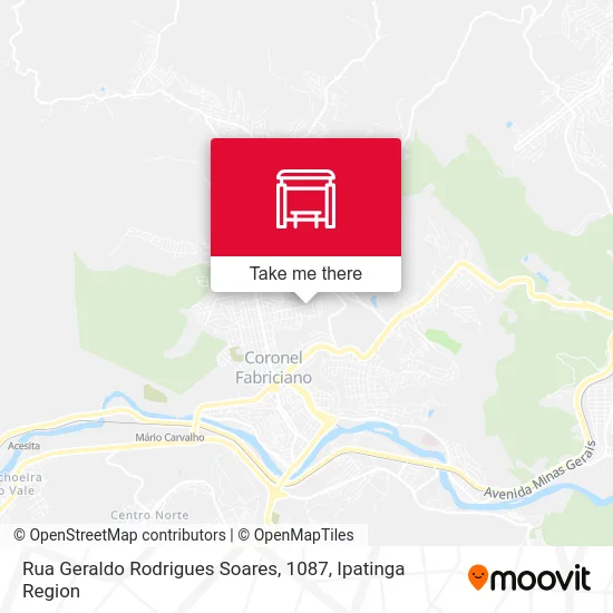 Rua Geraldo Rodrigues Soares, 1087 map