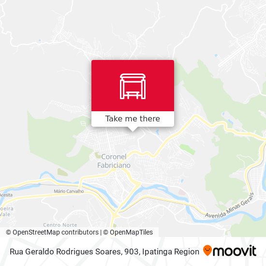 Mapa Rua Geraldo Rodrigues Soares, 903