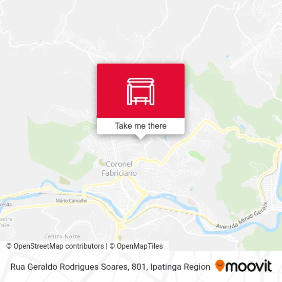 Rua Geraldo Rodrigues Soares, 801 map