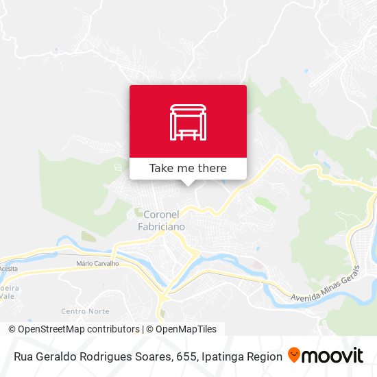 Rua Geraldo Rodrigues Soares, 655 map