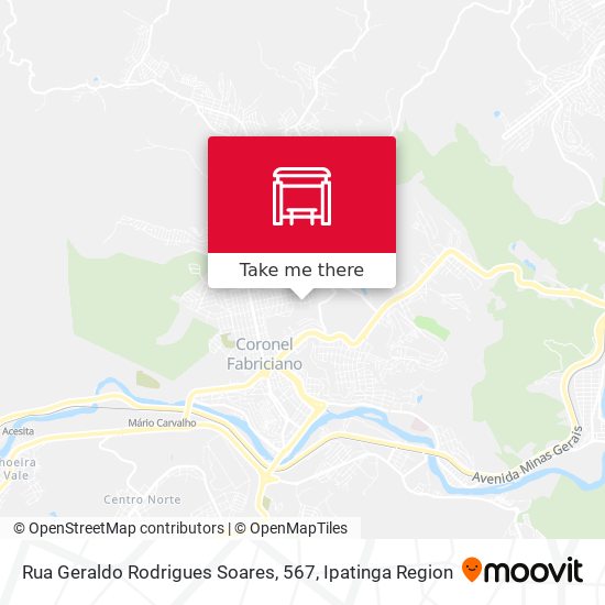 Mapa Rua Geraldo Rodrigues Soares, 567