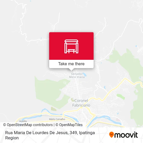 Rua Maria De Lourdes De Jesus, 349 map