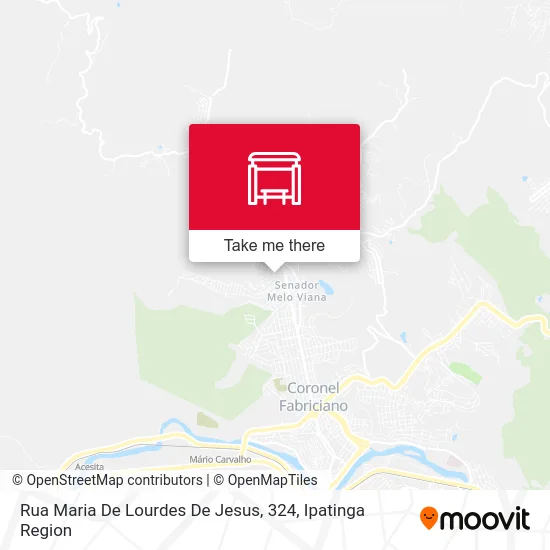 Rua Maria De Lourdes De Jesus, 324 map