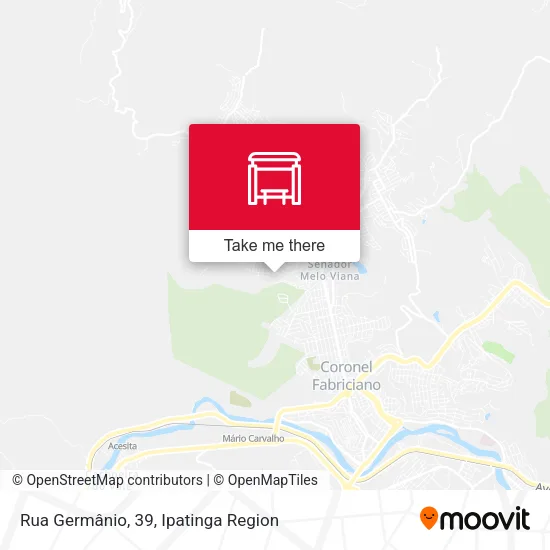 Rua Germânio, 39 map