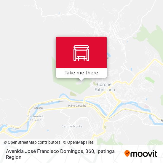 Mapa Avenida José Francisco Domingos, 360