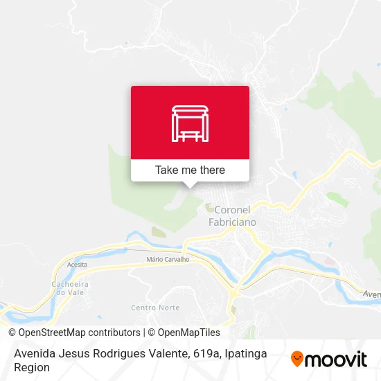 Avenida Jesus Rodrigues Valente, 619a map