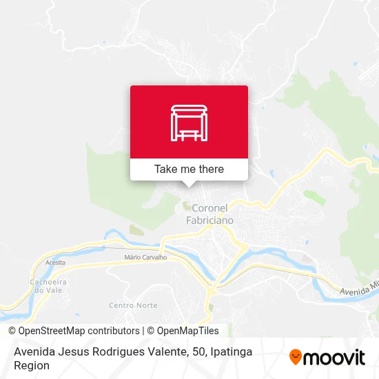 Avenida Jesus Rodrigues Valente, 50 map