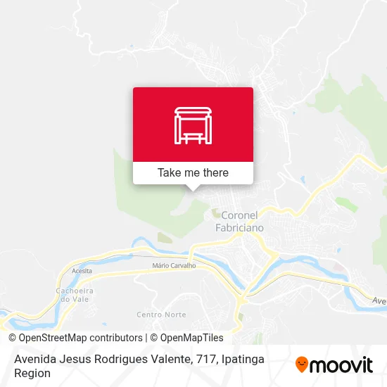Avenida Jesus Rodrigues Valente, 717 map