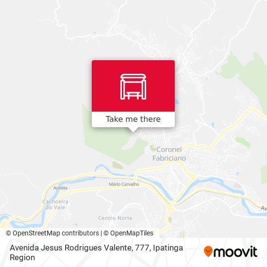 Avenida Jesus Rodrigues Valente, 777 map