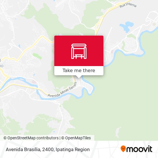 Mapa Avenida Brasília, 2400