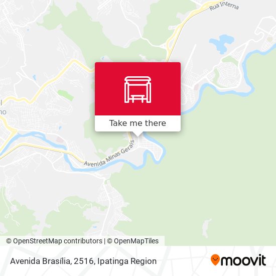 Mapa Avenida Brasília, 2516