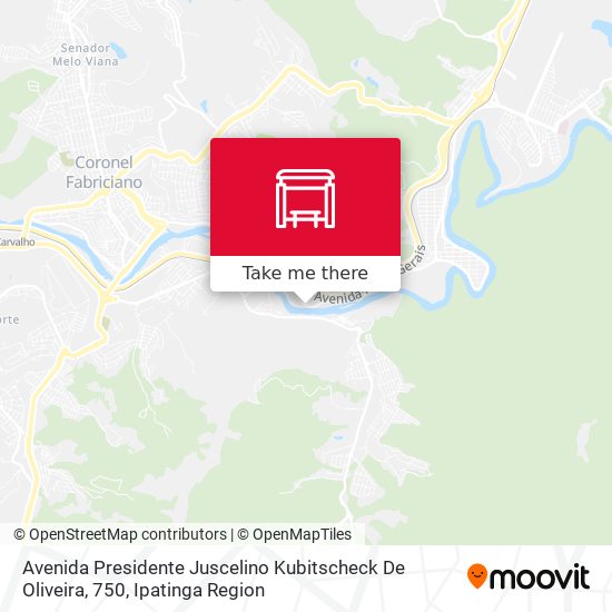 Mapa Avenida Presidente Juscelino Kubitscheck De Oliveira, 750