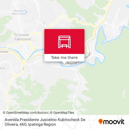 Mapa Avenida Presidente Juscelino Kubitscheck De Oliveira, 460