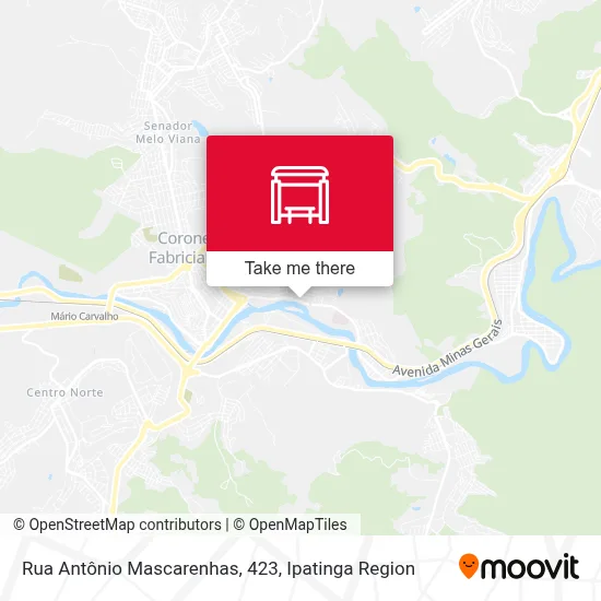 Rua Antônio Mascarenhas, 423 map
