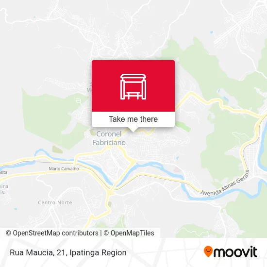 Rua Maucia, 21 map