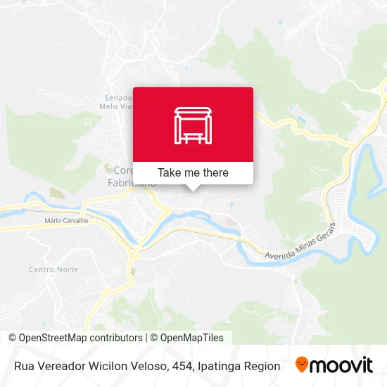 Rua Vereador Wicilon Veloso, 454 map