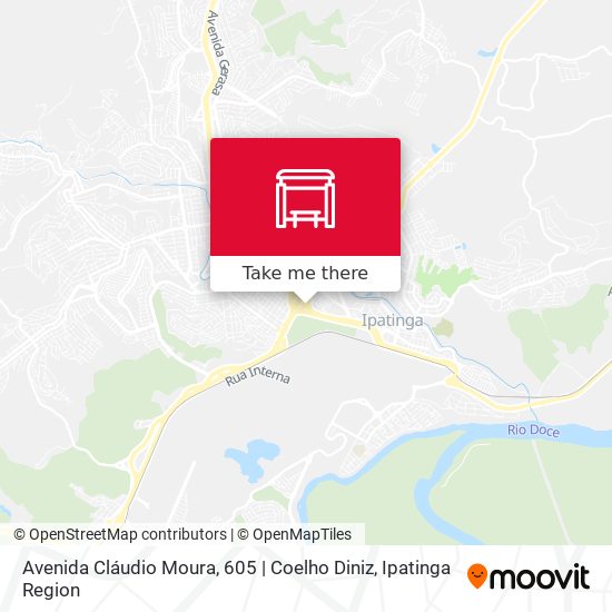 Avenida Cláudio Moura, 605 | Coelho Diniz map