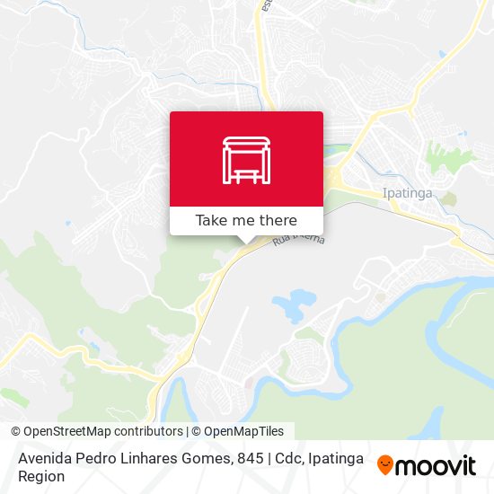 Avenida Pedro Linhares Gomes, 845 | Cdc map