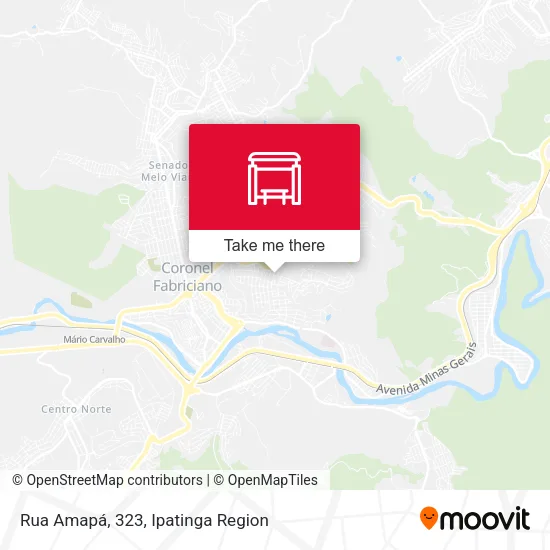 Rua Amapá, 323 map