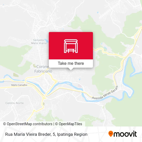 Rua Maria Vieira Breder, 5 map