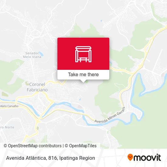 Avenida Atlântica, 816 map