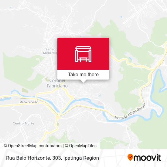 Rua Belo Horizonte, 303 map