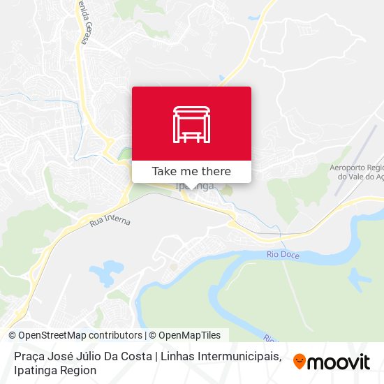 Praça José Júlio Da Costa | Linhas Intermunicipais map