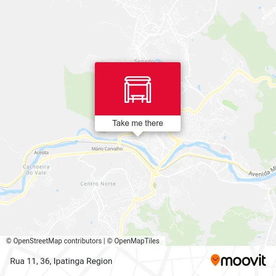 Rua 11, 36 map