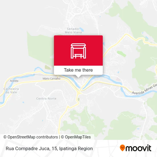 Rua Compadre Juca, 15 map