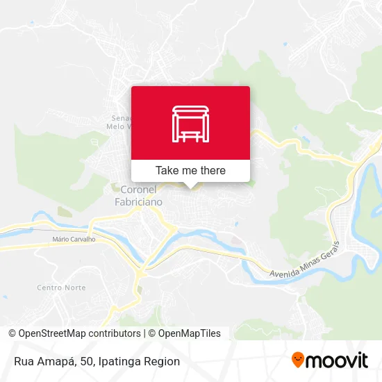 Rua Amapá, 50 map