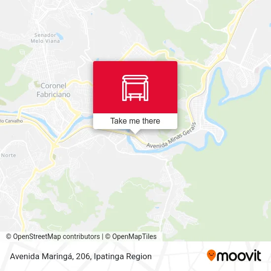Avenida Maringá, 206 map