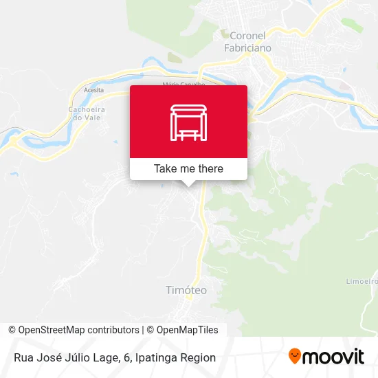 Rua José Júlio Lage, 6 map
