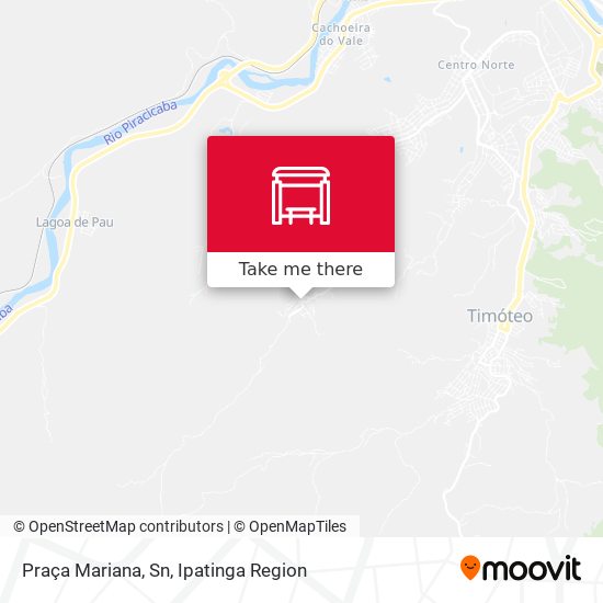 Praça Mariana, Sn map