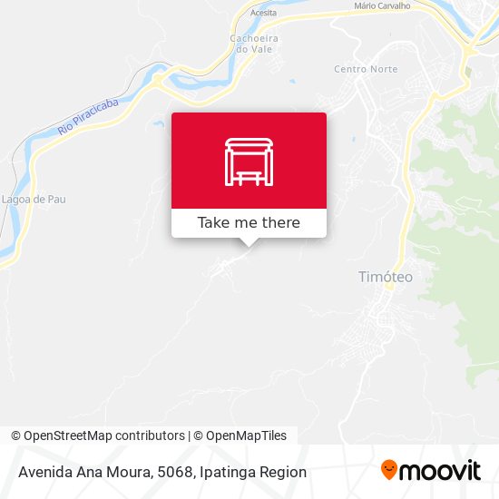Mapa Avenida Ana Moura, 5068