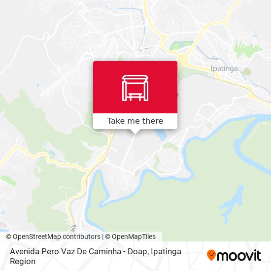 Mapa Avenida Pero Vaz De Caminha - Doap