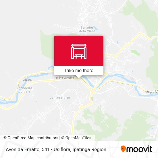 Avenida Emalto, 541 - Usiflora map