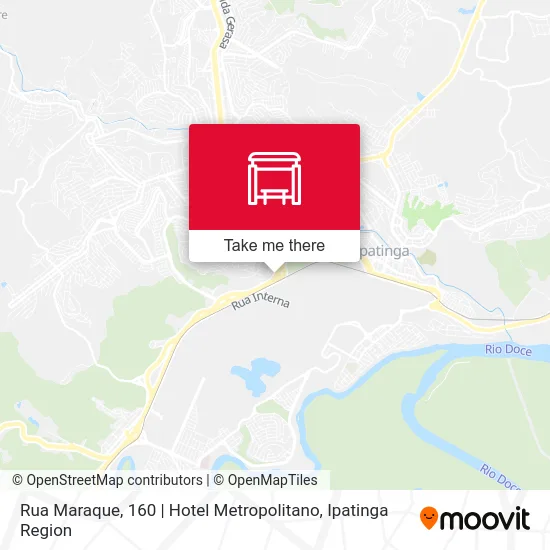 Rua Maraque, 160 | Hotel Metropolitano map