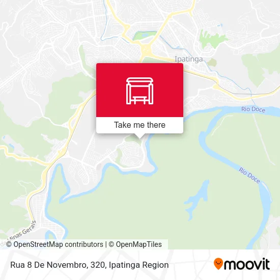 Rua 8 De Novembro, 320 map